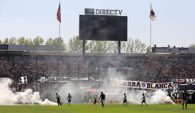 Hinchas de Colo Colo provocaron incidentes tras perder ante la UC