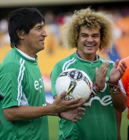 Iván Zamorano y Carlos Valderrama comandarán Partido de las Estrellas en la ExpoF11