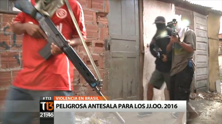 Violencia en Brasil: Peligrosa antesala para los Juegos Olímpicos 2016