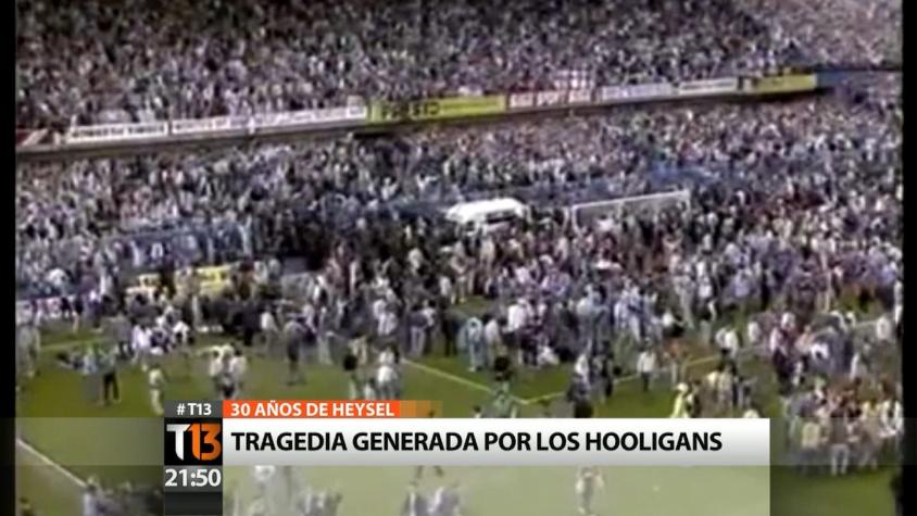 Tragedia de Heysel: hecho provocado por los hooligans