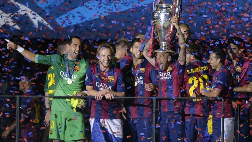 Claudio Bravo el primer chileno en ganar la Champions League