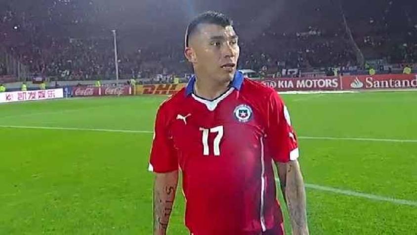 [VIDEO] Gary Medel agradece a los hinchas y pide a sus compañeros que hagan lo mismo