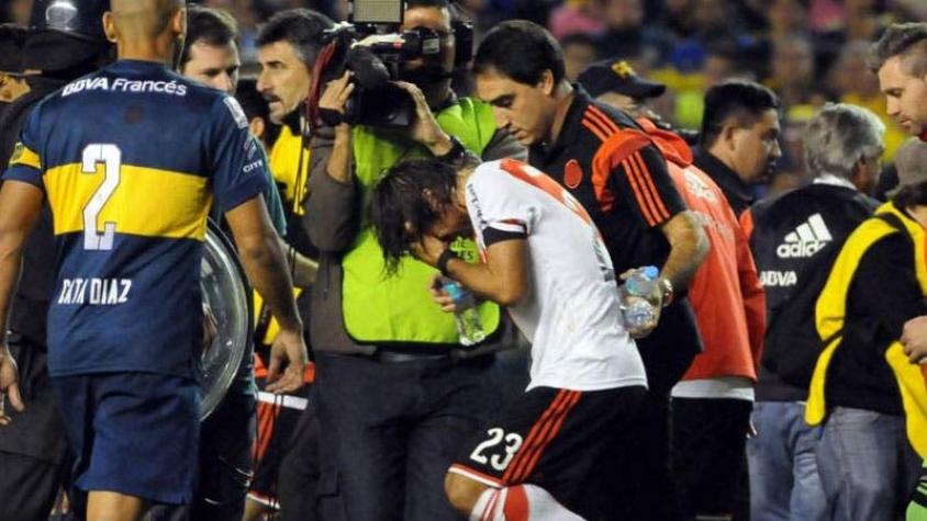 Hincha de Boca que agredió con gas a jugadores de River pide disculpas ante jueza