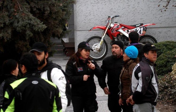 Motociclistas, familiares y amigos despiden a Carlo de Gavardo