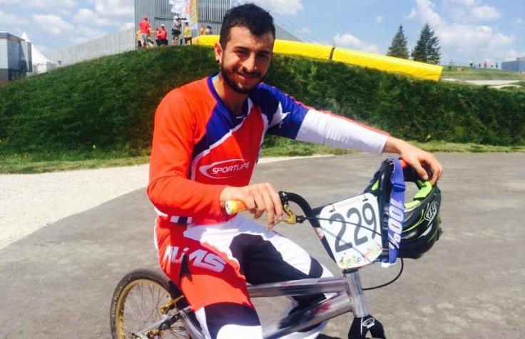 Elías Aguirre clasifica a la Súper Final de ciclismo BMX en Toronto 2015