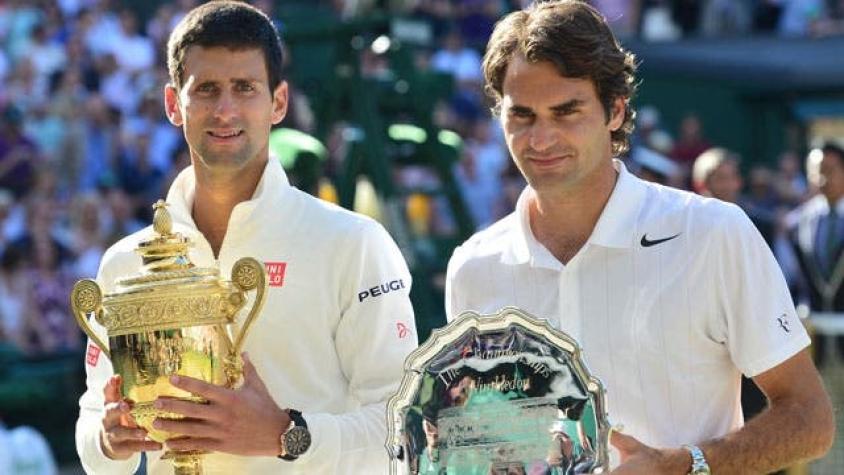 Final Wimbledon: La apretada estadística entre Federer y Djokovic