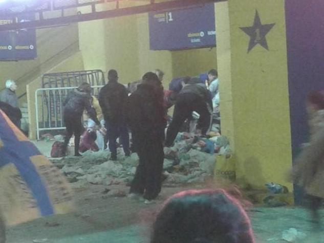 Roban alimentos recolectados tras la presentación de Carlos Tévez en La Bombonera