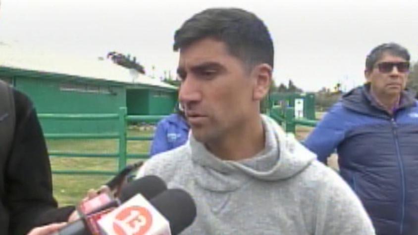El entrenamiento de David Pizarro en Santiago Wanderers