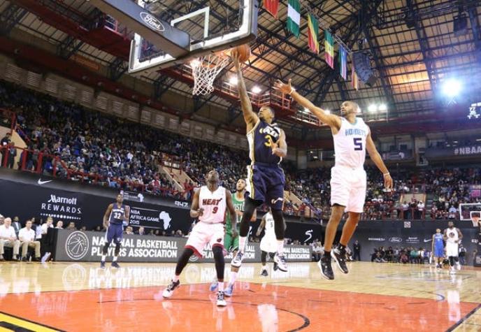 Equipo Mundial se queda con la victoria en el primer partido NBA en África