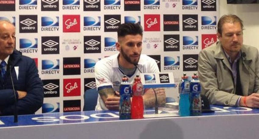 Marco Medel es presentado oficialmente en la UC: "Mi meta es salir campeón y volver a la Roja"