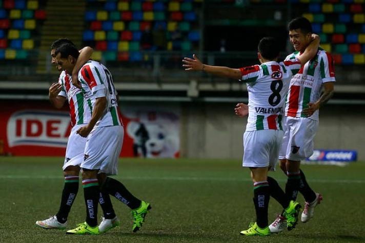 Palestino venció de local a Union Española en el cierre de la jornada dominical