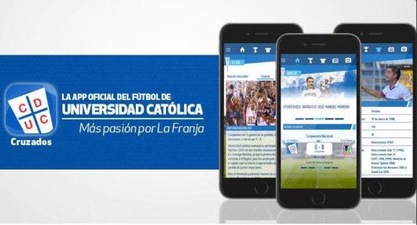 Universidad Católica lanza aplicación móvil pensada en sus hinchas