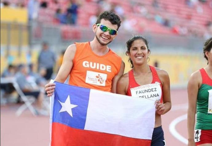 Chilena Margarita Faúndez rompe récord  en 1.500 metros planos en Parapanamericanos