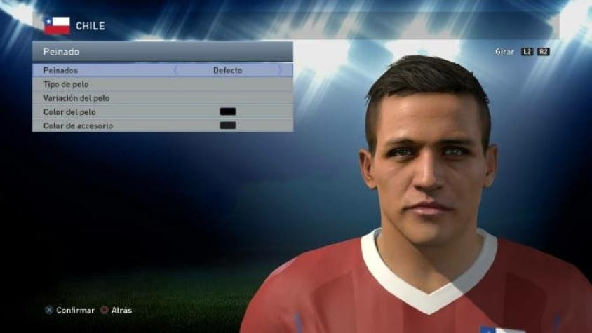 Konami presenta como lucirá Alexis Sánchez en el PES 2016