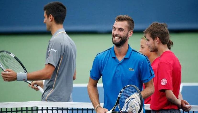 El extraordinario punto de un francés para sorprender a Novak Djokovic