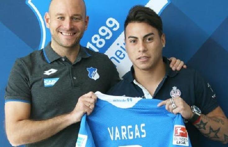 Eduardo Vargas podría debutar este sábado en Hoffenheim