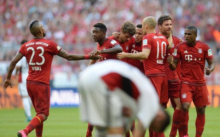 Bayern Munich con Vidal imparable: Golea al Leverkusen de Aránguiz