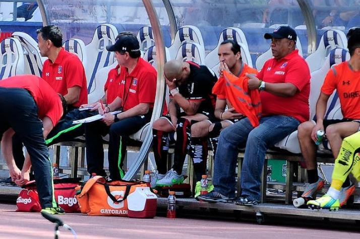 Humberto Suazo estaría entre dos a tres semanas fuera de las canchas por lesión
