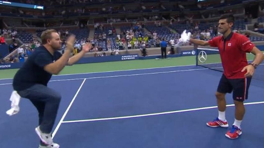Djokovic se luce en US Open y celebra su triunfo con particular baile
