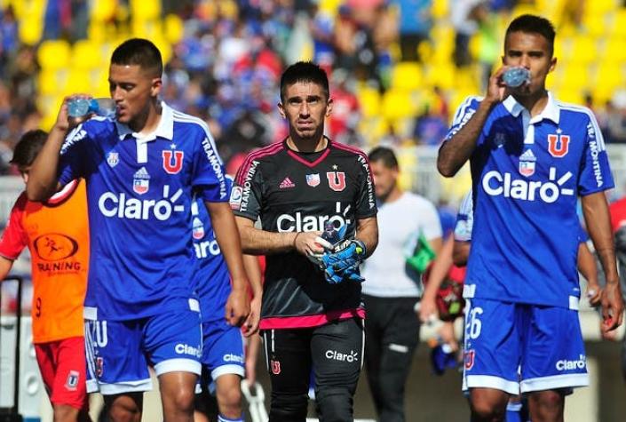 Arquero de la U sufre TEC tras fuerte choque en entrenamiento