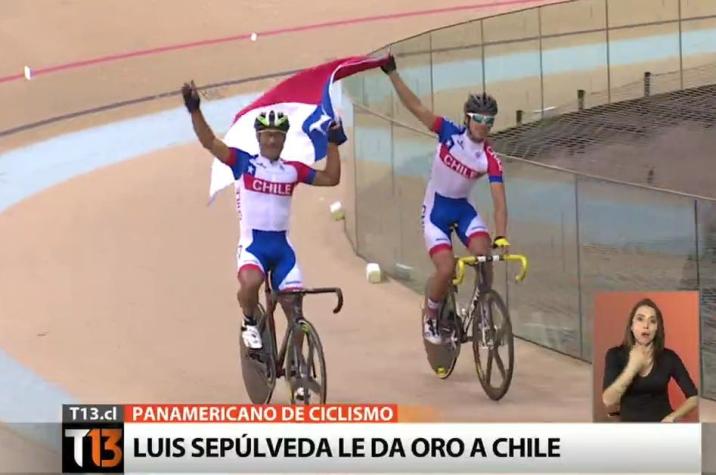 [VIDEO] Luis Sepúlveda logra oro para Chile en Panamericano de Ciclismo