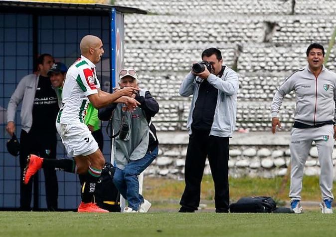 Goleador del torneo da valioso triunfo a Palestino ante Wanderers