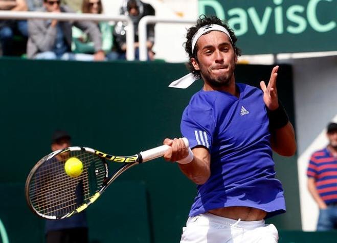 [JUEGO A JUEGO] Gonzalo Lama gana quinto punto para Chile en Copa Davis