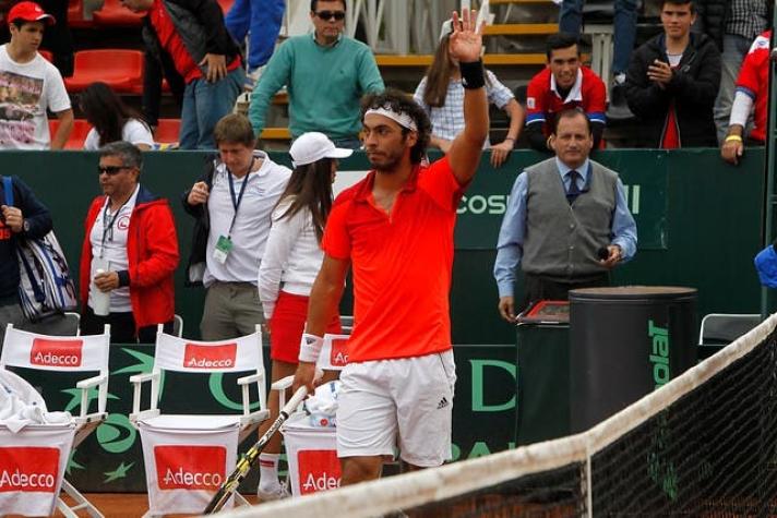 Gonzalo Lama gana y sella rotundo triunfo por 5-0 de Chile en Copa Davis