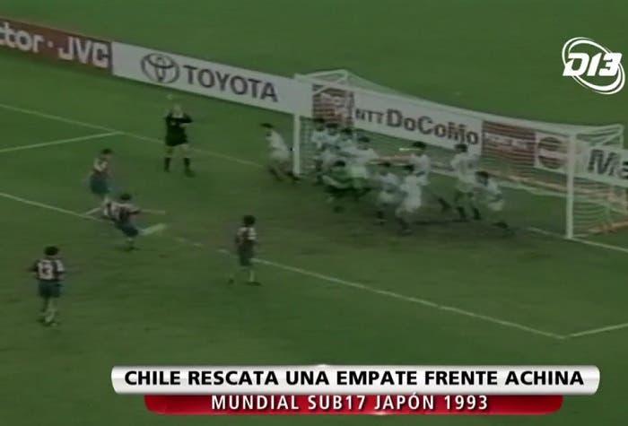 [VIDEO] El debut de la "Roja" Sub 17 en el Mundial de Japón 1993