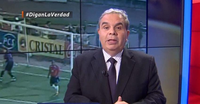 [VIDEO] Aldo Schiappacasse apunta a juez de línea por gol de Colo Colo