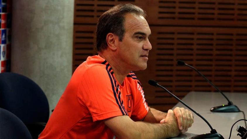 Lasarte: “El objetivo en la U es ser campeón y si no se consigue, no se está cumpliendo lo trazado"