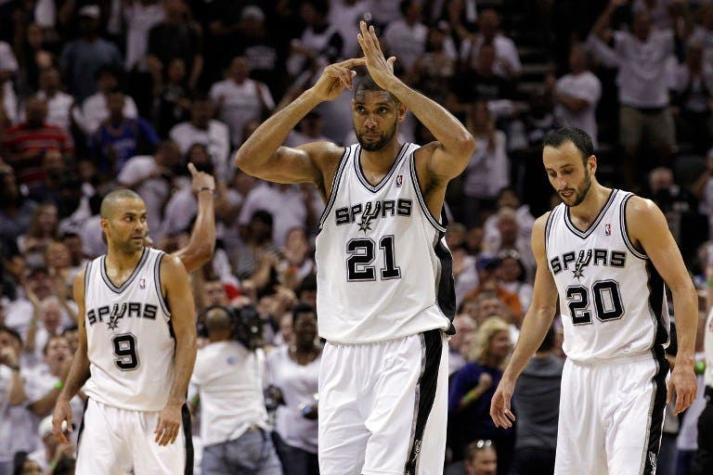 Duncan, Parker y Ginóbili alcanzan un hito en la NBA