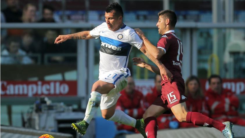 Inter con Gary Medel superó a domicilio al Torino y es líder de la Serie A
