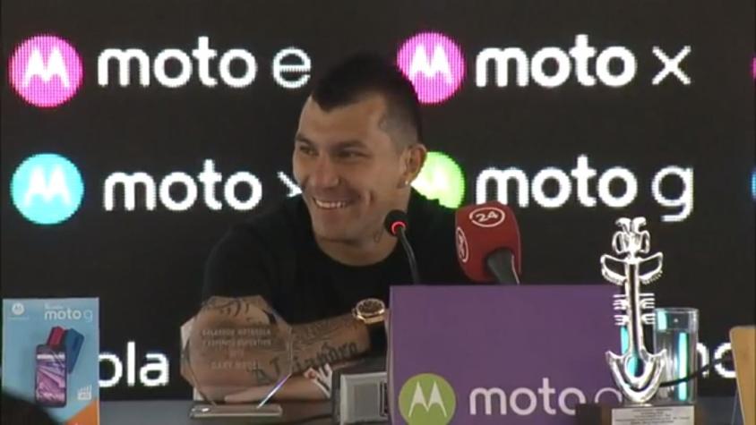 [EN VIVO] Sigue la conferencia de prensa de Gary Medel