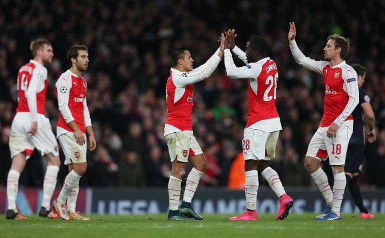 Alexis Sánchez es el chileno que más goles ha marcado en Champions