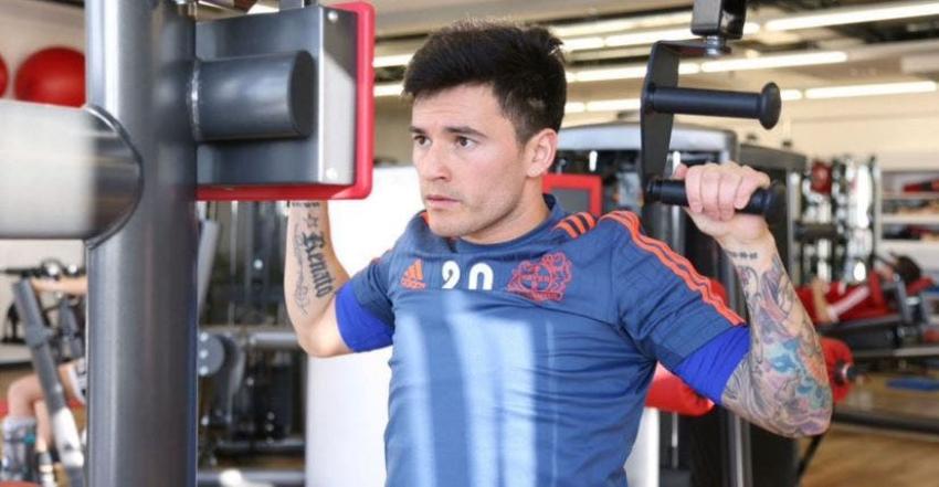 Charles Aránguiz: "Toda mi atención está en rehabilitarme"