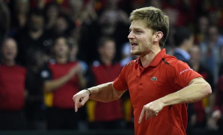 Goffin remonta a Edmund y Bélgica logra primer punto en la final de Copa Davis