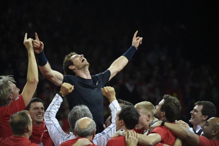 Gran Bretaña campeón de la Copa Davis después de 79 años