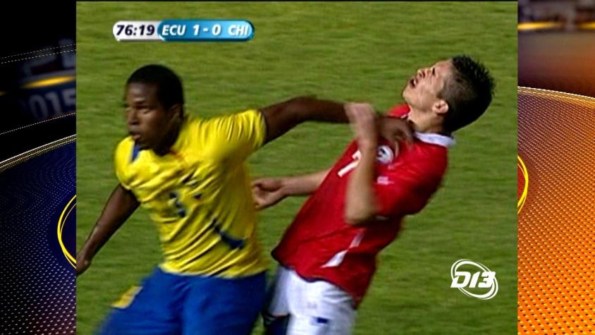 [VIDEO] Esta jugada fue peor que la simulación del juez asistente del duelo Huachipato-Palestino