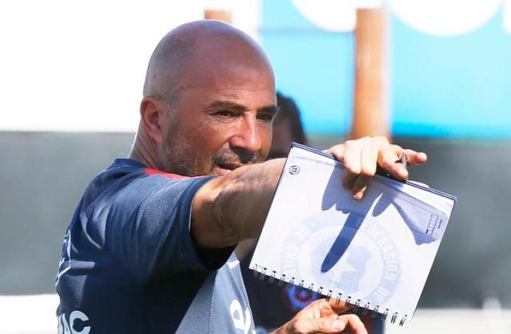 Jorge Sampaoli siguió las elecciones de la ANFP en Pinto Durán