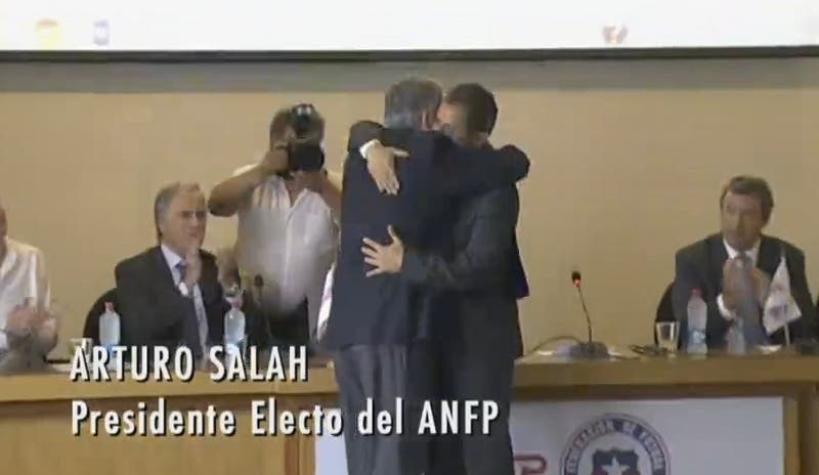 [VIDEO] Así fue el momento en que Salah bajo aplausos asume la presidencia de la ANFP