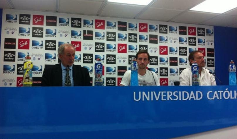 Así fue la presentación de José Pedro Fuenzalida en la UC