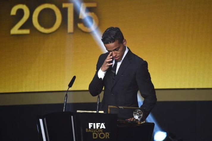 [VIDEO] Eufórica celebración de la familia de Wendell Lira tras ganar el "Premio Puskas"