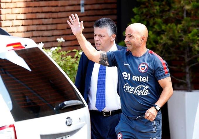 [MINUTO A MINUTO] Jorge Sampaoli se despide de Salah y deja la ANFP