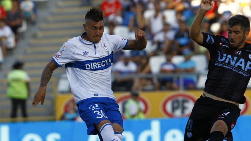 Universidad Católica iguala ante Iquique con goles de "retornados" Castillo y Fuenzalida