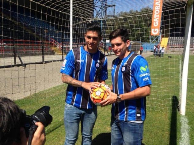 Huachipato presenta oficialmente a Valber Huerta y Alfonso Parot