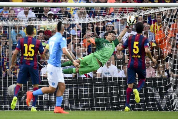 En España apuntan a que Claudio Bravo va por “otro récord de imbatibilidad”