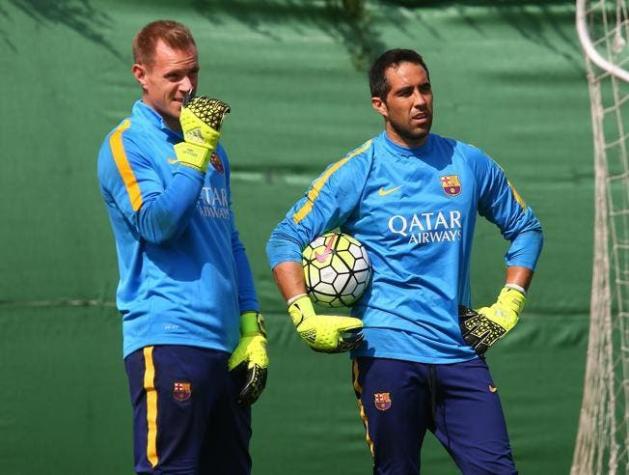 En España destacan que Claudio Bravo felicitó a Ter Stegen por su gran partido ante Bilbao