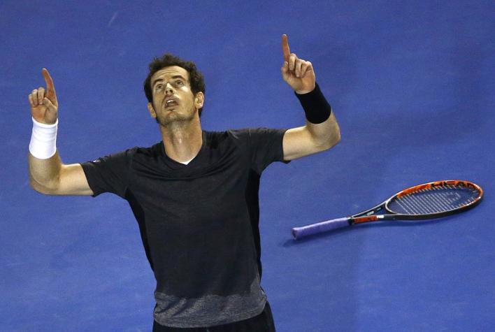 Andy Murray gana en tres sets y está en cuartos de final del Abierto de Australia