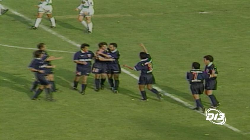 [VIDEO] La vez anterior que la U marcó 8 goles en un partido fue ante Temuco en 1997